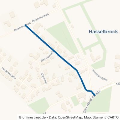 Dorfstraße Walchum Hasselbrock 