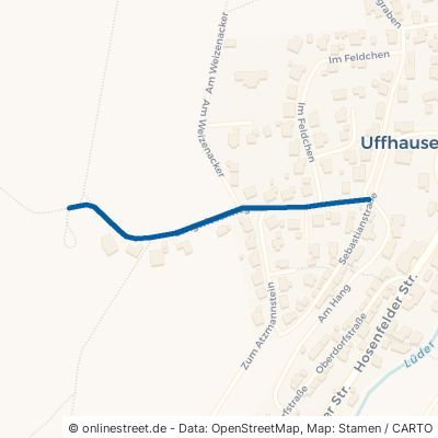Langwiesenweg Großenlüder Uffhausen 