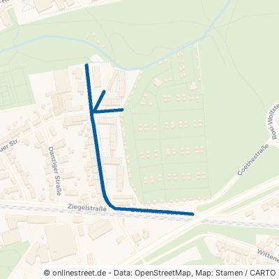 Dirschauer Straße Witten Mitte 