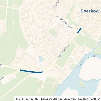 Breitscheidstraße Beeskow 