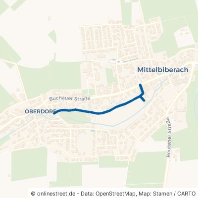 Oberdorfer Straße Mittelbiberach 