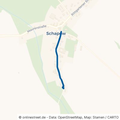 Schmiedestraße Nordwestuckermark Schapow 