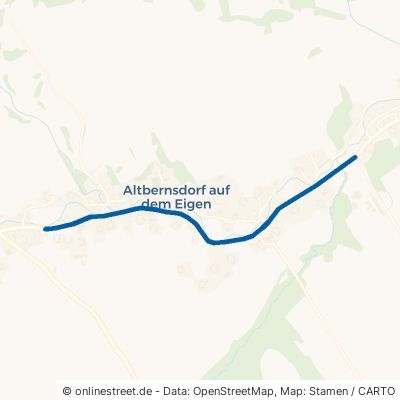 Große Seite Bernstadt an der Eigen Altbernsdorf a. d. Eigen 