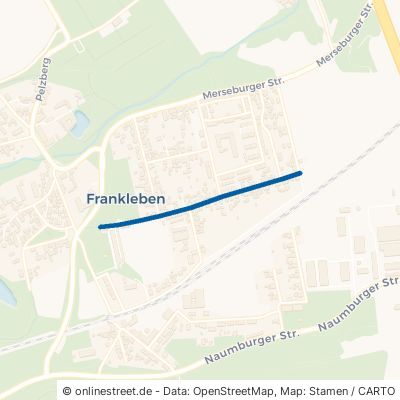 Bahnhofstraße Braunsbedra Frankleben 