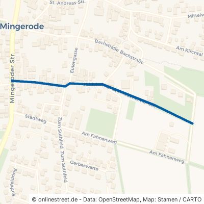 Hildeheimer Straße Duderstadt Mingerode 