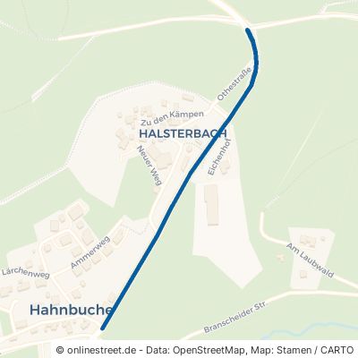 Halsterbacher Straße Reichshof Hahnbuche 