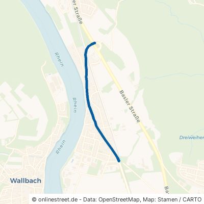 Hauptstraße Bad Säckingen Wallbach 