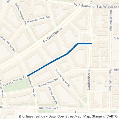 Wetzlarer Straße Berlin Wilmersdorf 