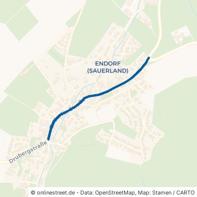 Endorfer Straße Sundern (Sauerland) Endorf 