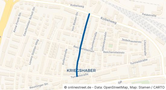 Kernriedstraße Augsburg Kriegshaber 