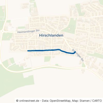 Elmestraße Ditzingen Hirschlanden 