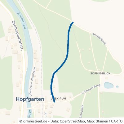 Waldweg Großolbersdorf Hopfgarten 