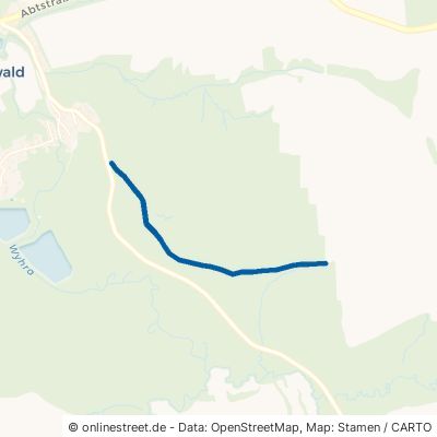 Langgehauweg Frohburg Streitwald 