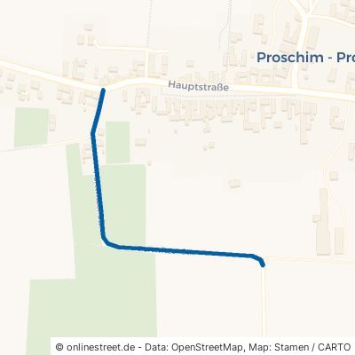 Partwitzer Straße Welzow Proschim 