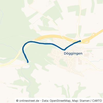 Freiburger Straße Bräunlingen Döggingen 