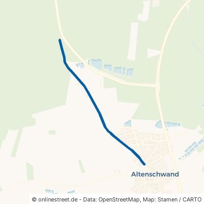 Schwarzenfelder Weg Bodenwöhr Altenschwand 