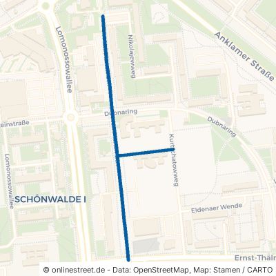 Max-Planck-Straße Greifswald Schönwalde I 