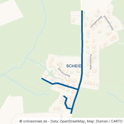 Scheider Straße Lohmar Scheid 