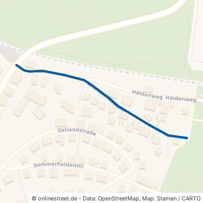Eisenbahnstraße Erdmannhausen 