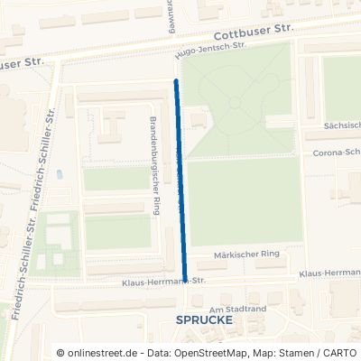Karl-Gander-Straße Guben Sprucke 
