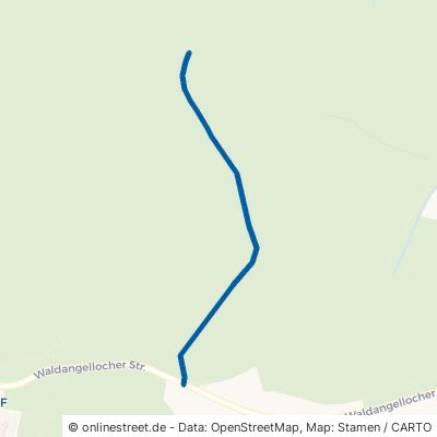 Roter Weg Sinsheim Hilsbach 