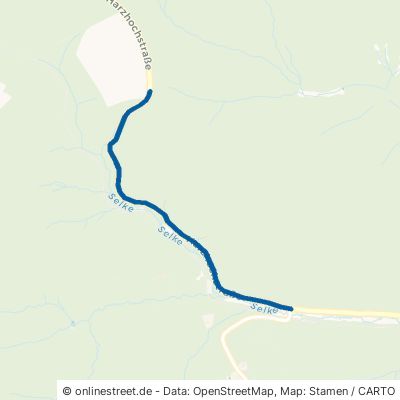 Harzhochstraße Harzgerode Güntersberge 