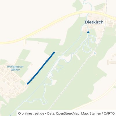 Dietkircher Weg Gessertshausen Wollishausen 