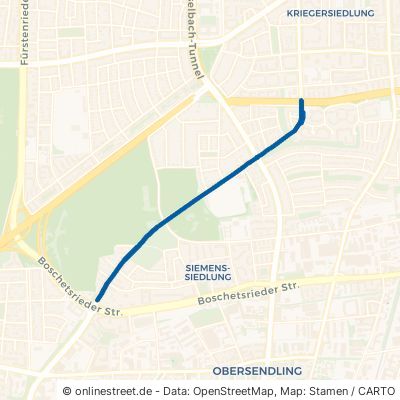 Höglwörther Straße München Sendling-Westpark 