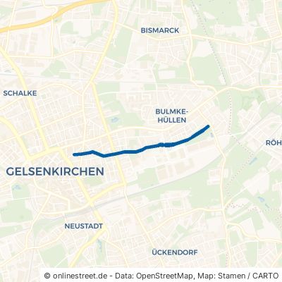 Wanner Straße Gelsenkirchen Gelsenkirchen-Bulmke-Hüllen 