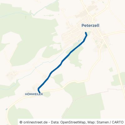Kirchweg Alpirsbach Peterzell 