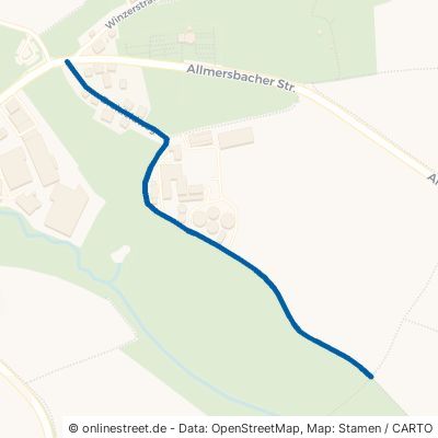 Breitfeldweg Aspach Kleinaspach 