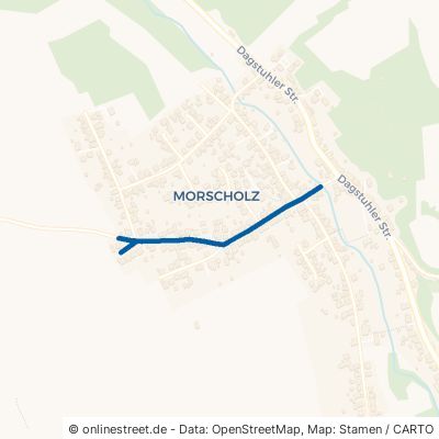 Konfelder Straße Wadern Morscholz 