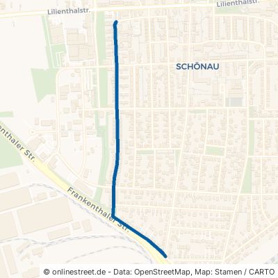 Stettiner Straße 68307 Mannheim Schönau Schönau
