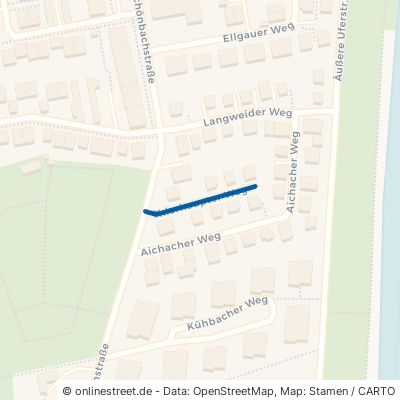 Thierhaupter Weg Augsburg Oberhausen 