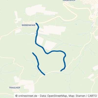Kohlwaldweg Murrhardt Siebenknie 