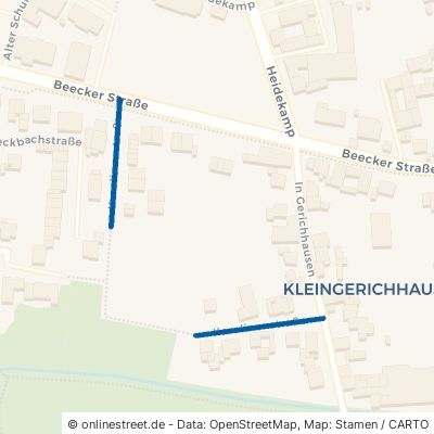 Karolinenstraße Wegberg Kleingerichhausen 