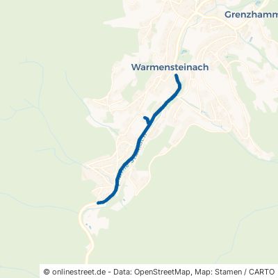 Bayreuther Straße Warmensteinach 