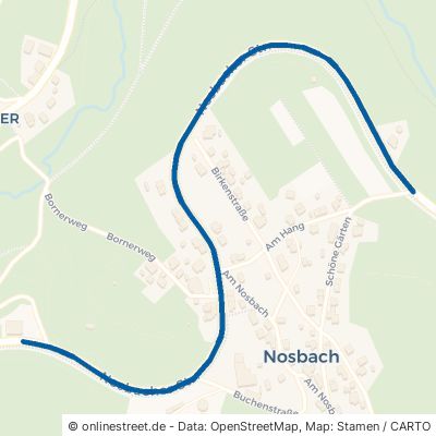 Nosbacher Straße Reichshof Nosbach 