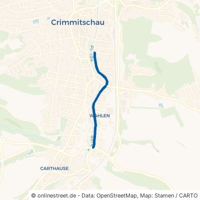 Zwickauer Straße Crimmitschau 