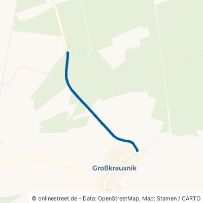 Wehnsdorfer Weg Sonnewalde Großkrausnik 