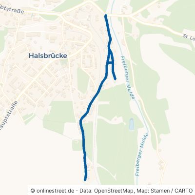 Freiberger Weg Halsbrücke 
