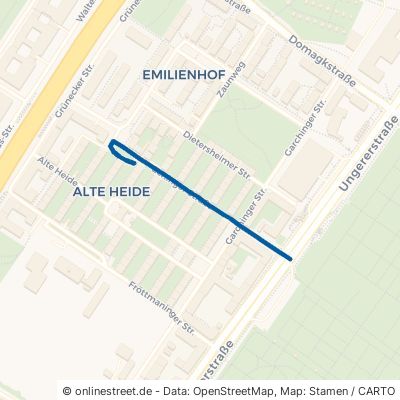 Echinger Straße München Schwabing-Freimann 