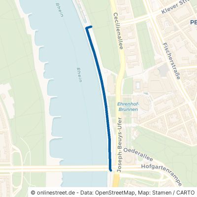 Tonhallen-Ufer Düsseldorf Golzheim 