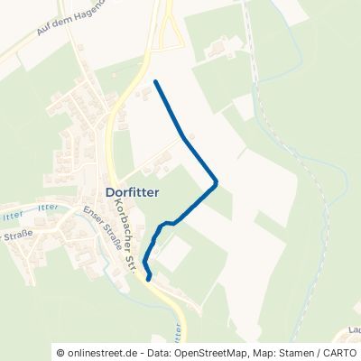 Sportplatzweg Vöhl Dorfitter 