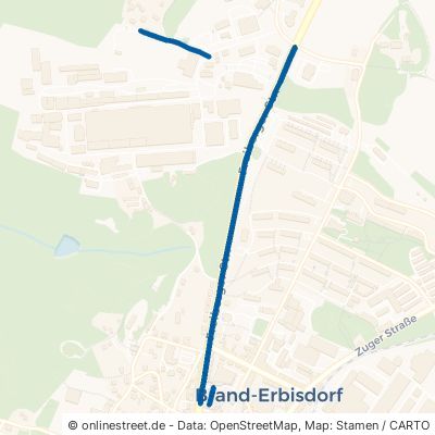 Freiberger Straße Brand-Erbisdorf 