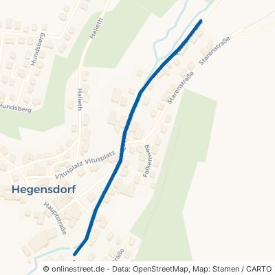 Quellenstraße Büren Hegensdorf 