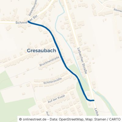 Eckenstraße Lebach Gresaubach 