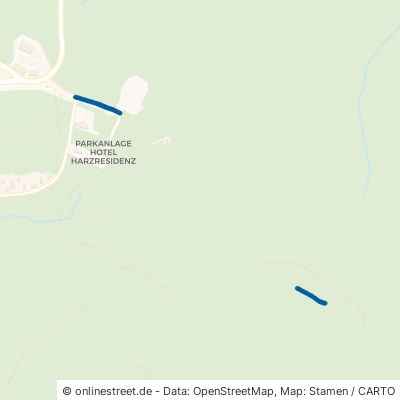 Wanderweg Friedrichsbrunn-Viktorshöhe Thale Friedrichsbrunn 