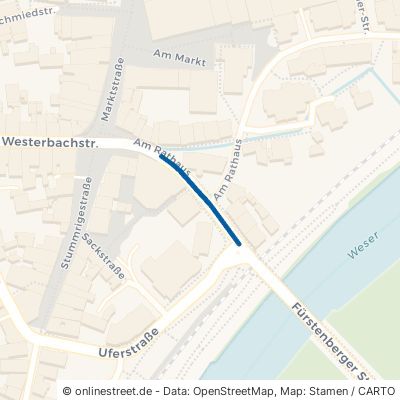 Weserstraße Höxter 