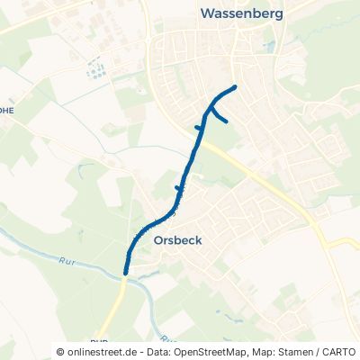Heinsberger Straße Wassenberg Orsbeck 